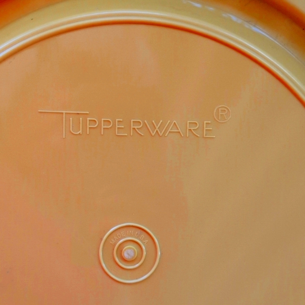 Tupperware Harvest Gold Pie Cake Taker Carrier Vintage - Picture 4 of 5